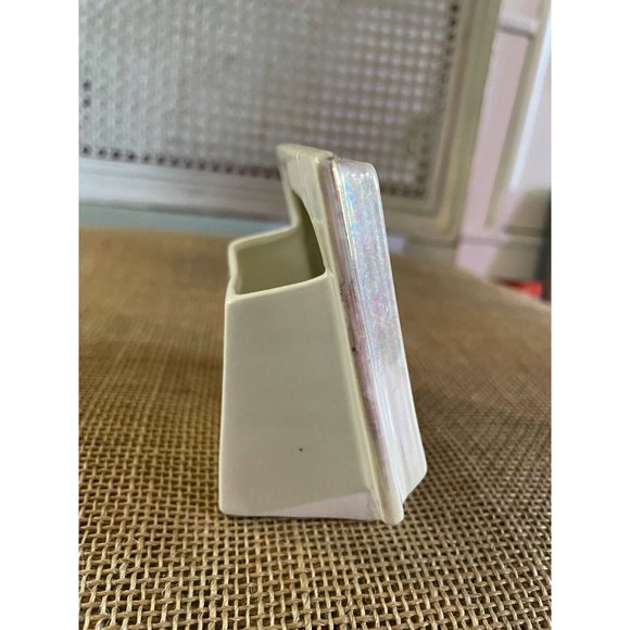 Ucago Ceramics Japan Thinking of You Book Planter/Vessel, 3 1/4" - Picture 3 of 8